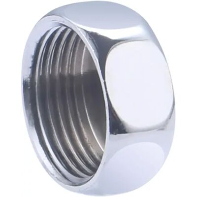 Noyon & Thiebault Chrom Messing Weiblich Abschlusskappe - 3/4" (20x27) - Rohrfitting Noyon & Thiebault Chrom Messing Weiblich Abschlusskappe - 3/4" (20x27) - Rohrfitting
