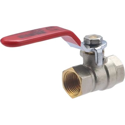 Vanne à sphère femelle en acier Noyon & Thiebault - 12x17 - Compatible avec l’eau potable - Publicité Vanne à sphère femelle en acier Noyon & Thiebault - 12x17 - Compatible avec l’eau potable - Publicité