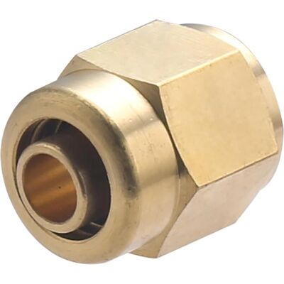 Raccord de compression en laiton Noyon & Thiebault - 12mm - Conforme à l'eau potable - Publicité Raccord de compression en laiton Noyon & Thiebault - 12mm - Conforme à l'eau potable - Publicité