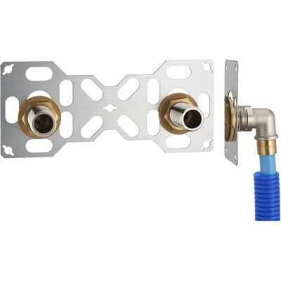 Noyon & Thiebault - Kit de Plaque Double FixSystem - Accessoires pour Mur de Bain ou Douche - Publicité Noyon & Thiebault - Kit de Plaque Double FixSystem - Accessoires pour Mur de Bain ou Douche - Publicité