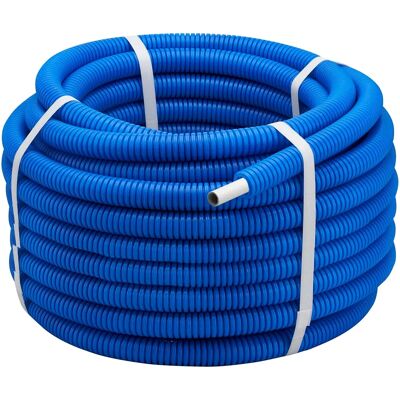 Tube multicouche ondulé bleu 20mm - 50 mètres Noyon & Thiebault - Publicité Tube multicouche ondulé bleu 20mm - 50 mètres Noyon & Thiebault - Publicité