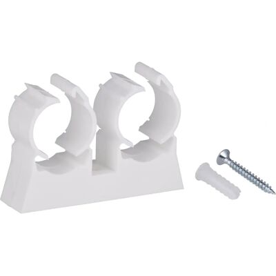 NOYON ET THIEBAULT - Abrazadera doble Ø20 x10 - Pipe clamp - Publicité NOYON ET THIEBAULT - Abrazadera doble Ø20 x10 - Pipe clamp - Publicité