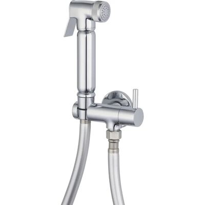 Noyon & Thiebault - Kit de higiene para WC - Cromado - Fácil de limpiar Noyon & Thiebault - Kit de higiene para WC - Cromado - Fácil de limpiar