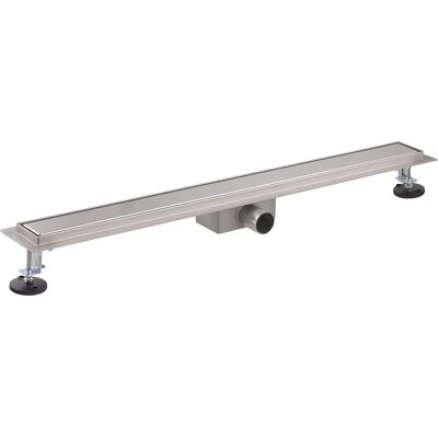 Canaleta de ducha italiana reversible cromada de 80 cm - Noyon & Thiebault Canaleta de ducha italiana reversible cromada de 80 cm - Noyon & Thiebault