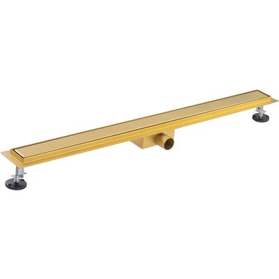 Noyon & Thiebault Canaleta de ducha italiana reversible oro - 90 cm Noyon & Thiebault Canaleta de ducha italiana reversible oro - 90 cm