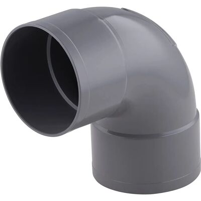 Noyon Thiebault Coudure PVC 87° Femmelle - Ø100 - Publicité Noyon Thiebault Coudure PVC 87° Femmelle - Ø100 - Publicité