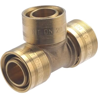 Noyon & Thiebault - Raccord T pour tube en cuivre 20mm - Laiton - 3190-20L1 Noyon & Thiebault - Raccord T pour tube en cuivre 20mm - Laiton - 3190-20L1