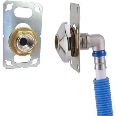 Kit Fixation Robinet Murale Noyon & Thiebault - 1/2" Kit Fixation Robinet Murale Noyon & Thiebault - 1/2"