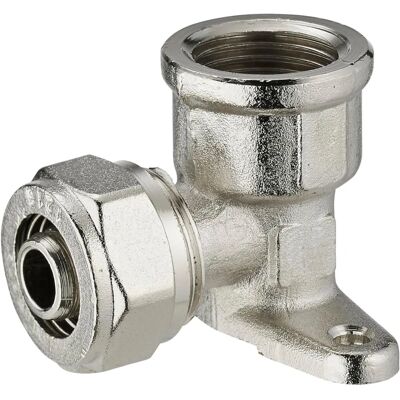 NOYON & THIEBAULT - Raccord multistrat compress - Ø20 - femelle 15x21 - avec support - raccord à angle - Publicité NOYON & THIEBAULT - Raccord multistrat compress - Ø20 - femelle 15x21 - avec support - raccord à angle - Publicité