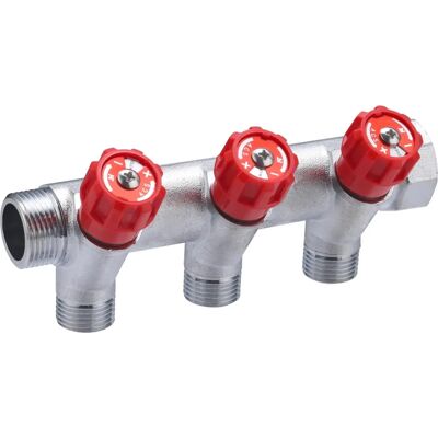 Distributeur d’eau rouge Noyon & Thiebault - 3 sorties - Modèle MF20x27 Distributeur d’eau rouge Noyon & Thiebault - 3 sorties - Modèle MF20x27