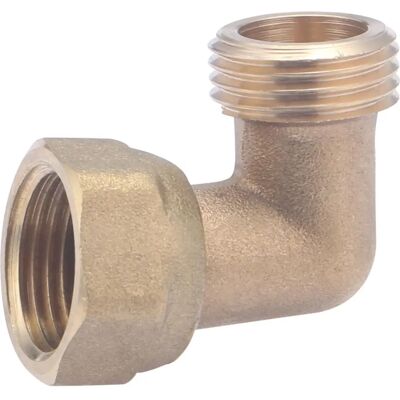 Noyon & Thiebault Coude en laiton 90° MF15x21 - Raccord de tuyau Noyon & Thiebault Coude en laiton 90° MF15x21 - Raccord de tuyau