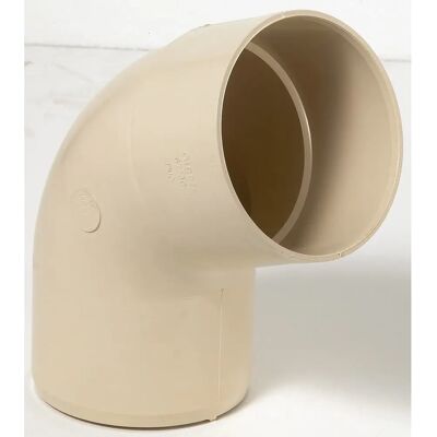 GIRPI Coude PVC - Sable - 67,3° - 100mm - Publicité GIRPI Coude PVC - Sable - 67,3° - 100mm - Publicité