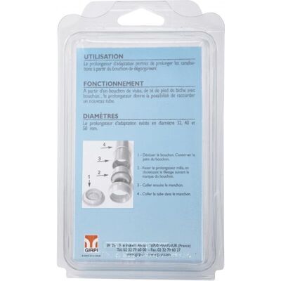 CENTRALE BRICO Prolunga tubo PVC Maschio - Connettore tubo CENTRALE BRICO Prolunga tubo PVC Maschio - Connettore tubo