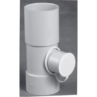 Connettore grondaia pioggia Girpi - Resistente a UV, Grigio, 50mm Connettore grondaia pioggia Girpi - Resistente a UV, Grigio, 50mm