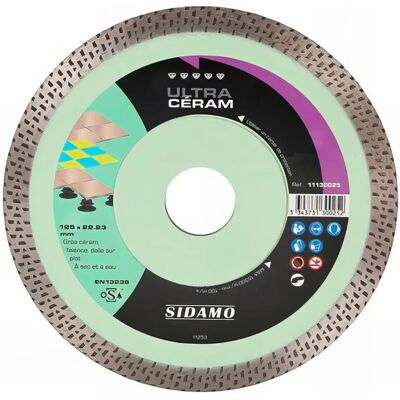 ULTRA CERAM - Disque diamant Ø 125 mm ULTRA CERAM - Disque diamant Ø 125 mm