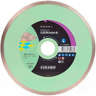 Sidamo PRO CÉRAM-E Disque Diamant - 180mm, 30mm, Eau, Céramique & Carrelage - Publicité Sidamo PRO CÉRAM-E Disque Diamant - 180mm, 30mm, Eau, Céramique & Carrelage - Publicité