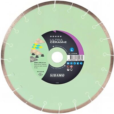 Sidamo - Disco diamantado - Para corte pesado de cerámica, mármol, gres Sidamo - Disco diamantado - Para corte pesado de cerámica, mármol, gres