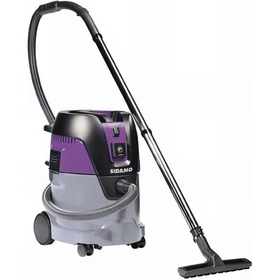 Sidamo Aspirateur Eau et Poussière 1250 W 25 L - DCP 25 S - Publicité Sidamo Aspirateur Eau et Poussière 1250 W 25 L - DCP 25 S - Publicité