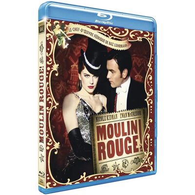 Moulin rouge Blu-ray - 1 Disque, 126 min - Import français - Publicité Moulin rouge Blu-ray - 1 Disque, 126 min - Import français - Publicité