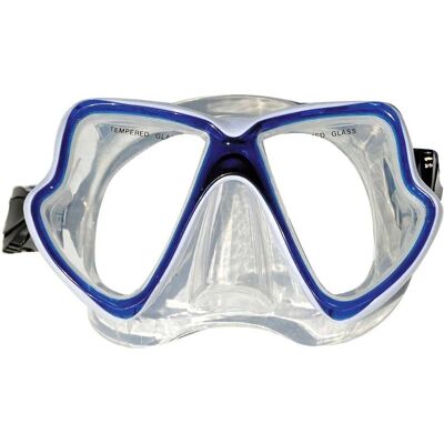 Máscara de Buceo SO DIVE Goa - Transparente, Azul - Máscara de Buceo Máscara de Buceo SO DIVE Goa - Transparente, Azul - Máscara de Buceo