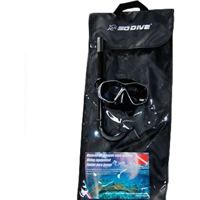SO DIVE Lagon Standard Set de Snorkel Azul EU 41-42 - Set de Snorkel SO DIVE Lagon Standard Set de Snorkel Azul EU 41-42 - Set de Snorkel