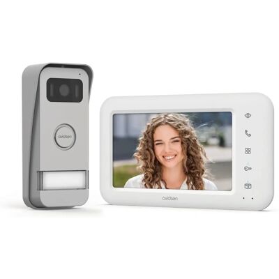 Avidsen Elia Videocitofono Bianco - Sistema di Video Citofono a Colori 7'' Avidsen Elia Videocitofono Bianco - Sistema di Video Citofono a Colori 7''