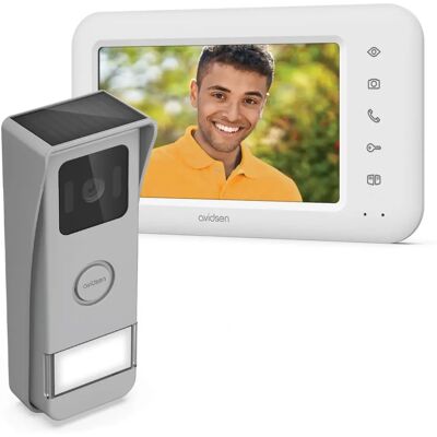 Avidsen Elia Solar Wave interphone vidéo sans fil - 7 pouces - IP44 - Publicité Avidsen Elia Solar Wave interphone vidéo sans fil - 7 pouces - IP44 - Publicité