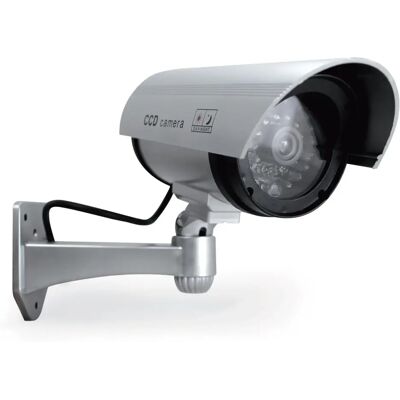 Cámara de vigilancia falsa AVIDSEN con LED intermitente Cámara de vigilancia falsa AVIDSEN con LED intermitente