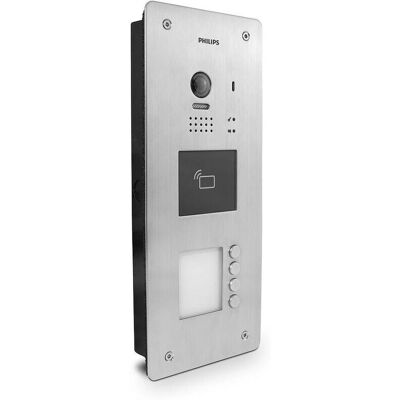 Philips - Station de vidéo pour 4 personnes - Extérieur, Résistante - Publicité Philips - Station de vidéo pour 4 personnes - Extérieur, Résistante - Publicité