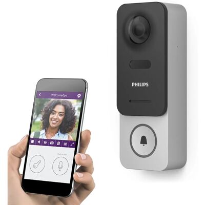 Philips Welcomeeye Linkvideo Drahtloses Videoglocke - 531034 Philips Welcomeeye Linkvideo Drahtloses Videoglocke - 531034