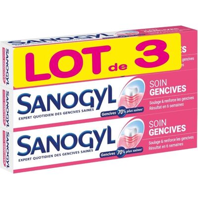 Dentifrice Sanogyl - 75 Ml - Sensibilité & Gencives - Publicité Dentifrice Sanogyl - 75 Ml - Sensibilité & Gencives - Publicité
