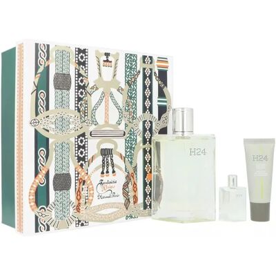 Hermès H24 Fantaisie d'Etriers Set (EdT 100ml + EdT 5ml + BL 20ml) Hermès H24 Fantaisie d'Etriers Set (EdT 100ml + EdT 5ml + BL 20ml)