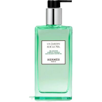 Hermès Un Jardin Sur Le Nil Gel Douche Rafraîchissant Vert - Cheveux & Corps - Publicité Hermès Un Jardin Sur Le Nil Gel Douche Rafraîchissant Vert - Cheveux & Corps - Publicité