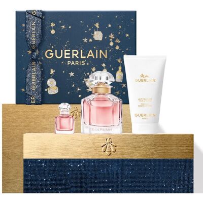 Zestaw prezentowy na Boże Narodzenie Guerlain Mon Guerlain Eau de Parfum (3 szt.) Zestaw prezentowy na Boże Narodzenie Guerlain Mon Guerlain Eau de Parfum (3 szt.)