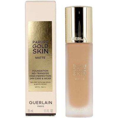 Guerlain Parure Gold Matte Foundation SPF 15 Skjult 4W 35 ml Guerlain Parure Gold Matte Foundation SPF 15 Skjult 4W 35 ml