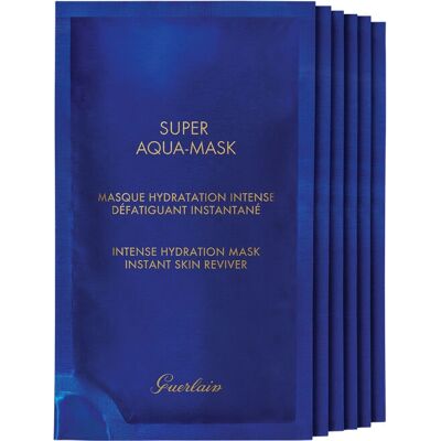 Guerlain Super Aqua-Masque Masque Hydratant Intense (6pcs.) - Publicité Guerlain Super Aqua-Masque Masque Hydratant Intense (6pcs.) - Publicité