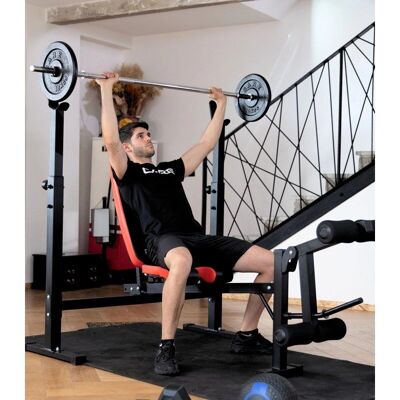 Care Pro Max - Banc de Fitness pour Adultes - Noir - Équipement Musculaire - Publicité Care Pro Max - Banc de Fitness pour Adultes - Noir - Équipement Musculaire - Publicité