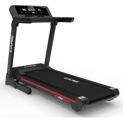 Tapis de course Care Fitness CT-750 - 20 km/h - Pliable - 24 programmes - Marque française - Publicité Tapis de course Care Fitness CT-750 - 20 km/h - Pliable - 24 programmes - Marque française - Publicité