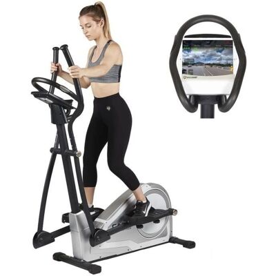 Care CE 5484 Elliptical Trainer - Bluetooth - Adult - Gris - Publicité Care CE 5484 Elliptical Trainer - Bluetooth - Adult - Gris - Publicité