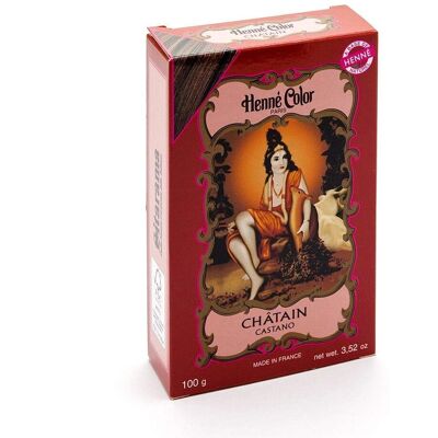 NJD Cosmetics Chestnut Brown Henna Hair Colouring Powder - Hair Type: Natural, Ammonia-Free, 100g NJD Cosmetics Chestnut Brown Henna Hair Colouring Powder - Hair Type: Natural, Ammonia-Free, 100g