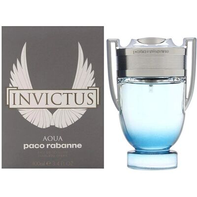 Paco Rabanne Invictus Aqua - Eau de Toilette - 100ml - Publicité Paco Rabanne Invictus Aqua - Eau de Toilette - 100ml - Publicité