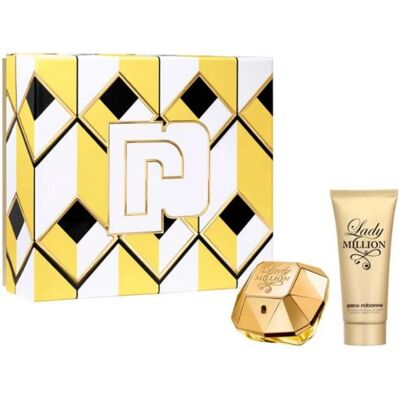 Paco Rabanne Lady Million - Parfümset mit Bodylotion Paco Rabanne Lady Million - Parfümset mit Bodylotion