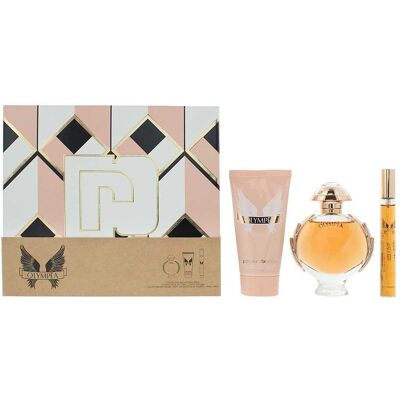 Paco Rabanne Olympea - Geschenkset - 50ml EDP + 75ml Körperlotion + 10ml EDP Paco Rabanne Olympea - Geschenkset - 50ml EDP + 75ml Körperlotion + 10ml EDP