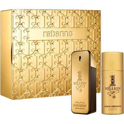 Set Paco Rabanne 1 Million (Edt 100ml + Deodorante) Set Paco Rabanne 1 Million (Edt 100ml + Deodorante)