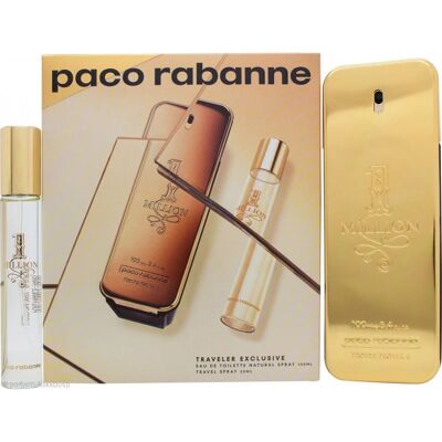 Paco Rabanne 1 Million - Herrengeschenkset 100ml EDT + 20ml Mini Paco Rabanne 1 Million - Herrengeschenkset 100ml EDT + 20ml Mini