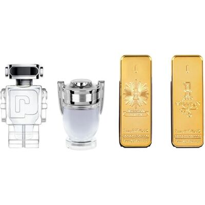 Paco Rabanne Miniatyrsett for Menn (4 stk.) Paco Rabanne Miniatyrsett for Menn (4 stk.)