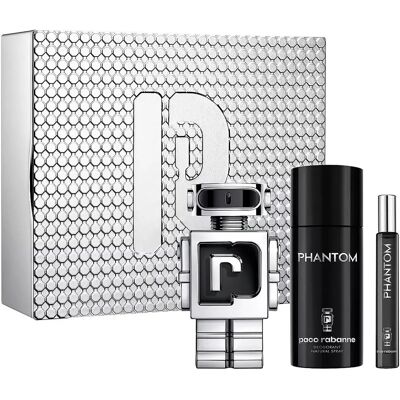 Zestaw Paco Rabanne Phantom Eau De Toilette 3 Sztuki Zestaw Paco Rabanne Phantom Eau De Toilette 3 Sztuki