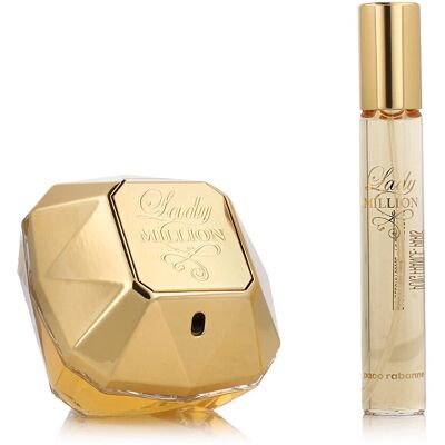 Paco Rabanne Lady Million Eau De Parfum 80ml Spray Reise-Set - Eau De Parfum Paco Rabanne Lady Million Eau De Parfum 80ml Spray Reise-Set - Eau De Parfum