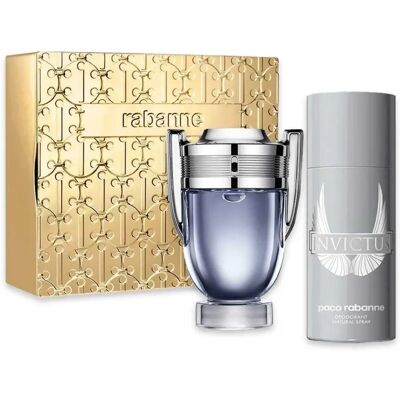 Rabanne Invictus Geschenkset - Eau de Toilette & Deo Rabanne Invictus Geschenkset - Eau de Toilette & Deo