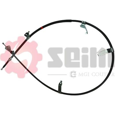 Seim 555125 Rear Right Handbrake Cable - Handbrake Cable for Toyota Auris Seim 555125 Rear Right Handbrake Cable - Handbrake Cable for Toyota Auris